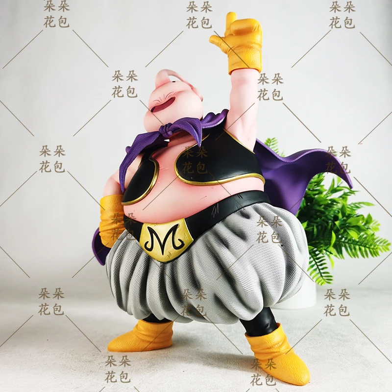 

New Generic Dragon Ball Majin Buu Double Head Double Hand GK Statue 32cm Anime Collectible Model Desk Decoration For Anime Fans