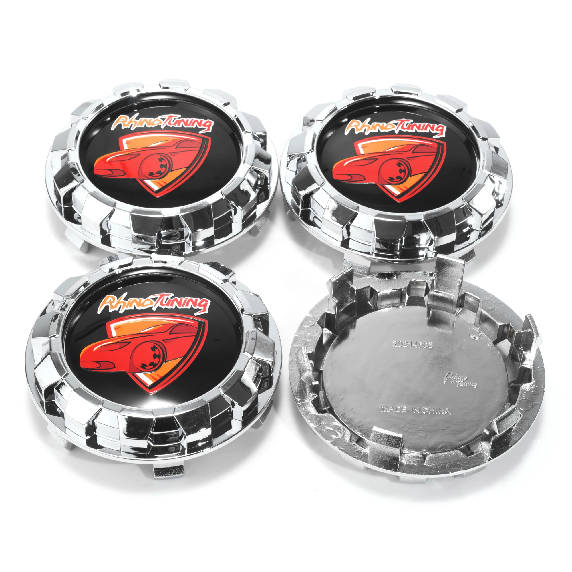 4pcs 83mm 76mm RhinoTuning Refits Wheel Hub Cap For Sierra Denali Yukon Tahoe 88963143 9595891Rim Center Cover Car Accessroies