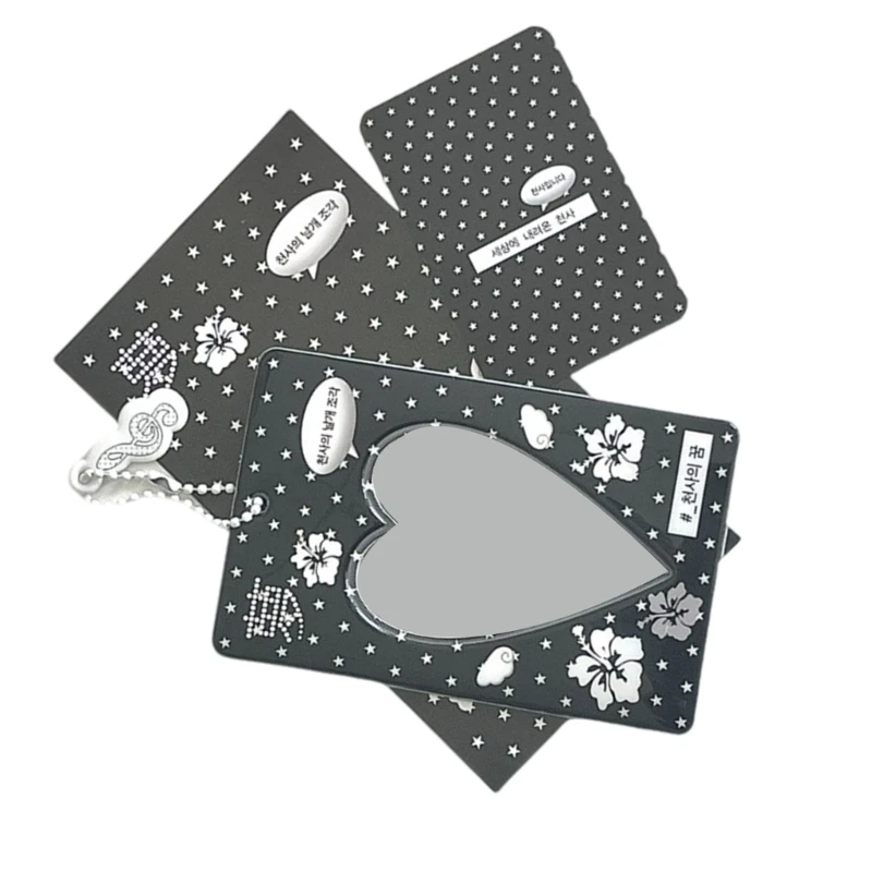 K9FC Card Sleeve Water Resistant PVC Card Covers Photo Card Sleeves Photo Card Sleeve Photocard Covers Keychain Bag Charm