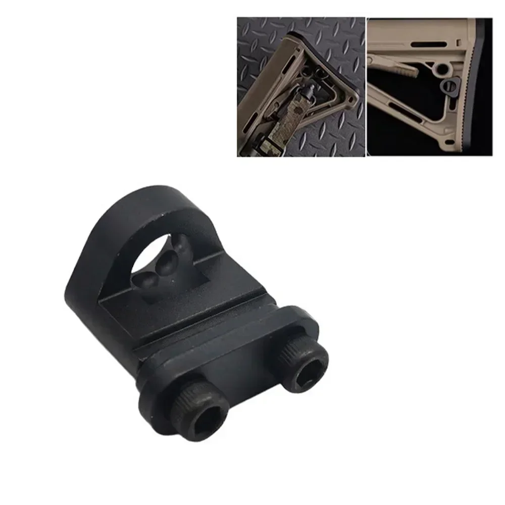 Tactical QD Tail Support Fixer Quick Release Tail Braces Buckle Hunting Accessories Metal Tail Buckle Fit CTR Bracket