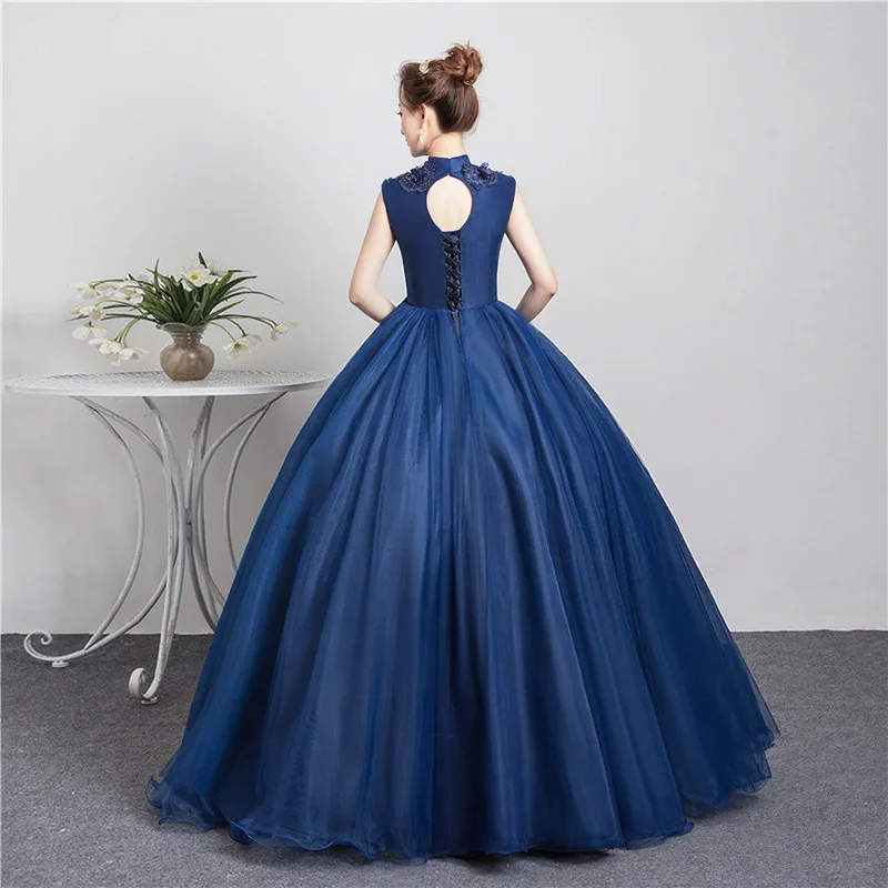 Meisheng Solo-Performance-Kleid, buntes Garn, 2025, neuer Student, Gesangskunst, Prüfungskleid, Damen-Abendkleid, Puffrock, langer Stil