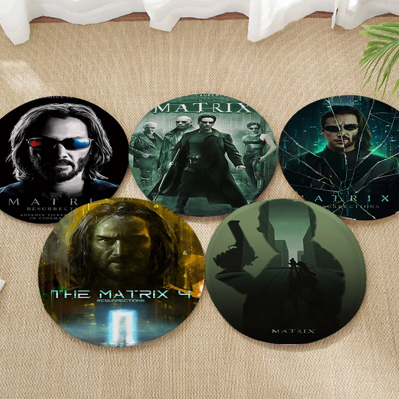 

The Matrix Resurrections Cushion Mat Square Stool Pad Patio Home Kitchen Office Chair Seat Cushion Pads Sofa Seat Decor Tatami