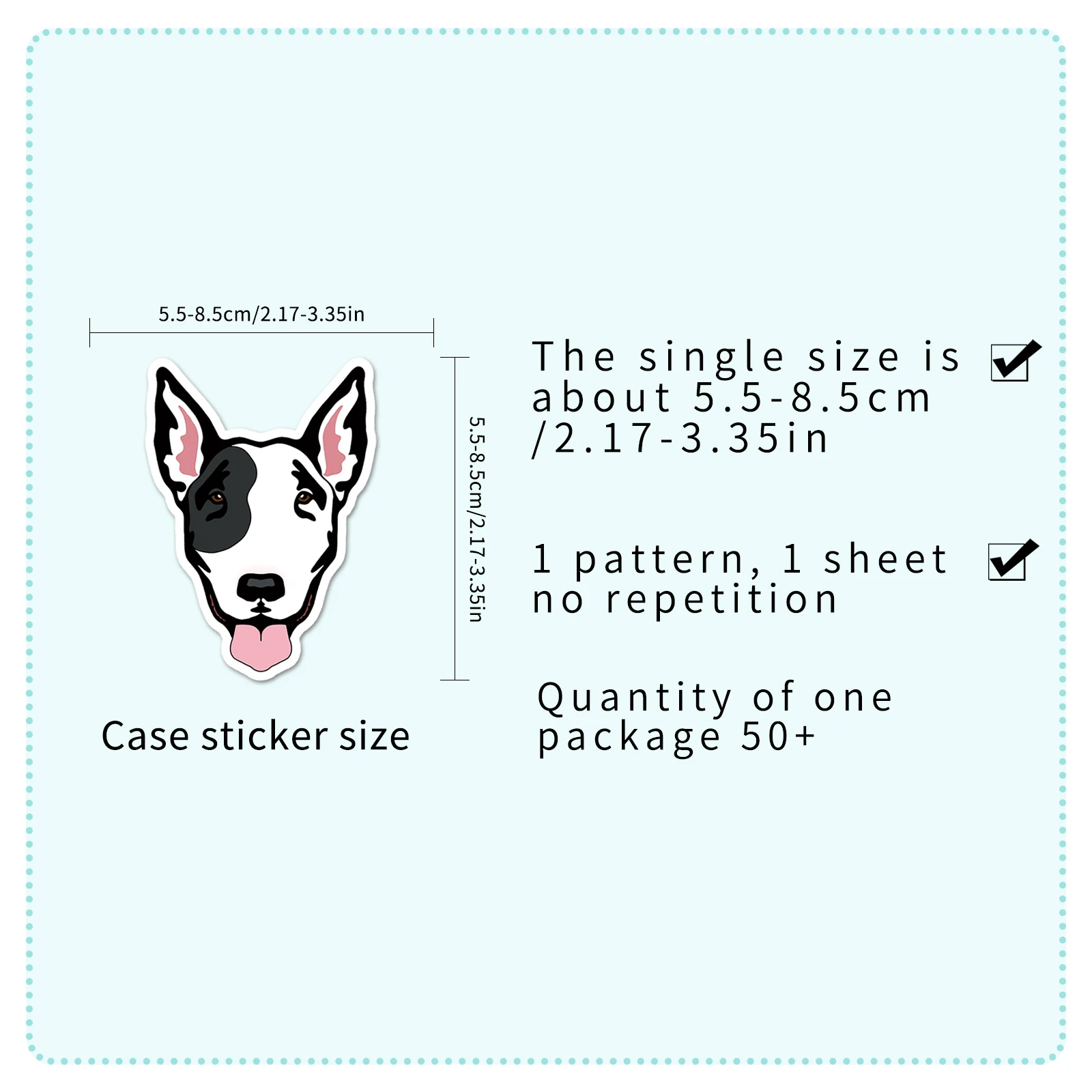 50pc Cheap Dog Series Series Cartoon Cute Graffiti Stickers Suitcase Laptop Guitar Skateboard Personalized Decoration Stickers