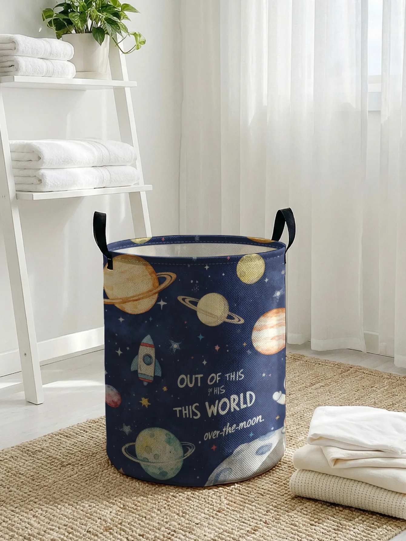 Storage Basket Fabric - Cesta de Almacenamiento Plegable de Gran