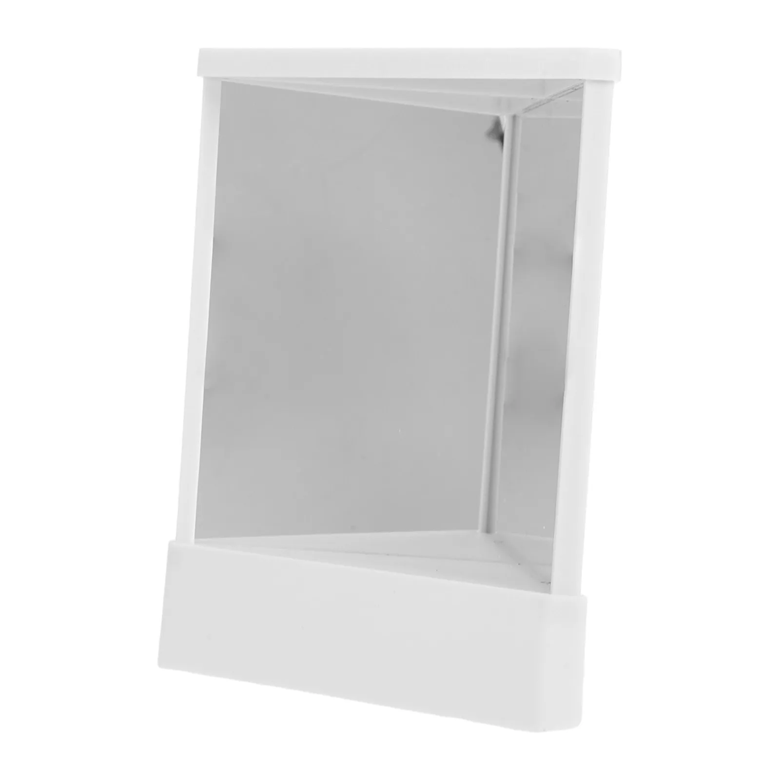 Non-Reversing Vanity Mirror White High Definition Makeup Glass Stand for Dressing Table True Image Reflection Beauty Salon