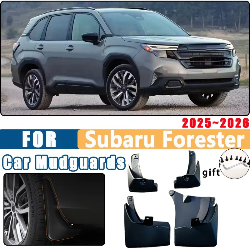 

Для Subaru Forester SL 2025 2026 2027, автомобильное брызговик, брызговик на крыло, переднее колесо, автозапчасти, защитный чехол, аксессуары