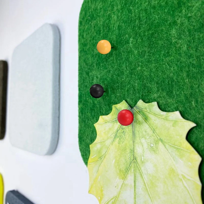 1000 Pcs Map Tacks Push Pins Plastic Head With Steel Point Cork,Board Safety Colored Thumbtack Office School Supply