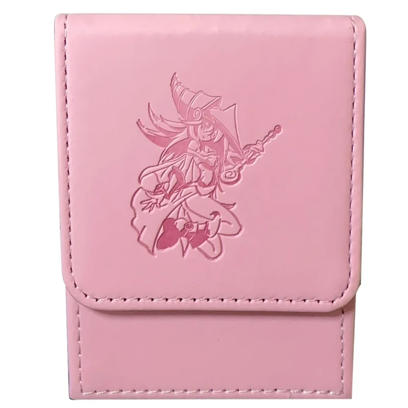 Yu-Gi-Oh etui na karty niebieskie oczy biały smok ciemny magik dziewczyna EvilTwin skóra DIY figurka figurki gra kolekcjonowanie przechowywanie Box