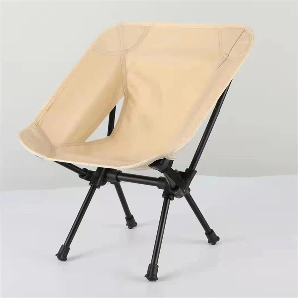 Portable Folding Moon Chair Outdoor Camping Chairs Beach Fishing Chair Detachable Ultralight Travel Hiking Picnic Seat Tools