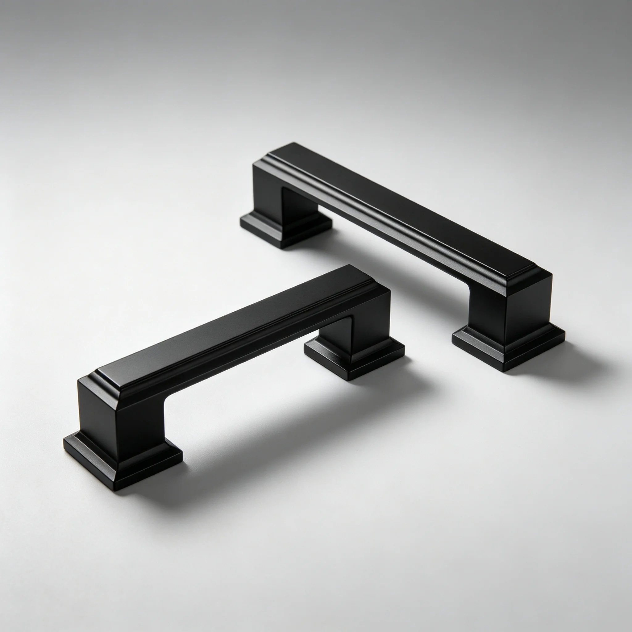 10PCS Matte Black Cabinet Handles, Metal Cabinet Pulls, Kitchen Cupboard Cabinet Hardware for Furniture