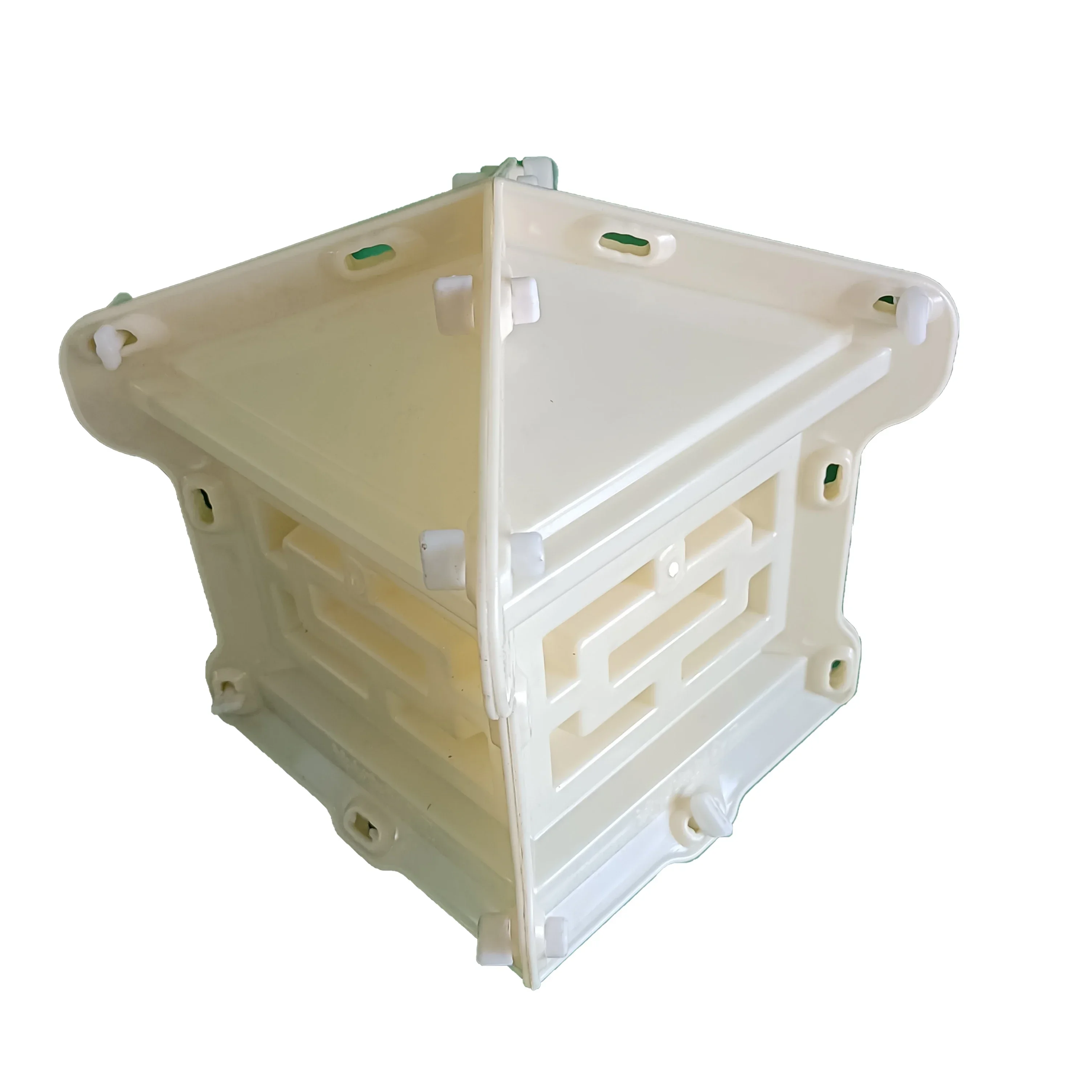 Molde de lámpara hueca de 20cm/7,87 pulgadas, cemento, columna romana europea, barandilla, adorno de muelle, decoración, molde de plástico ABS