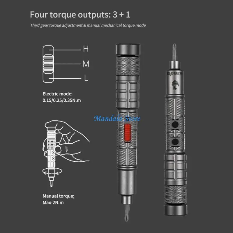 U2JC Cordless Electric Screwdriver Screw Drill Bit Set Screw Driver
