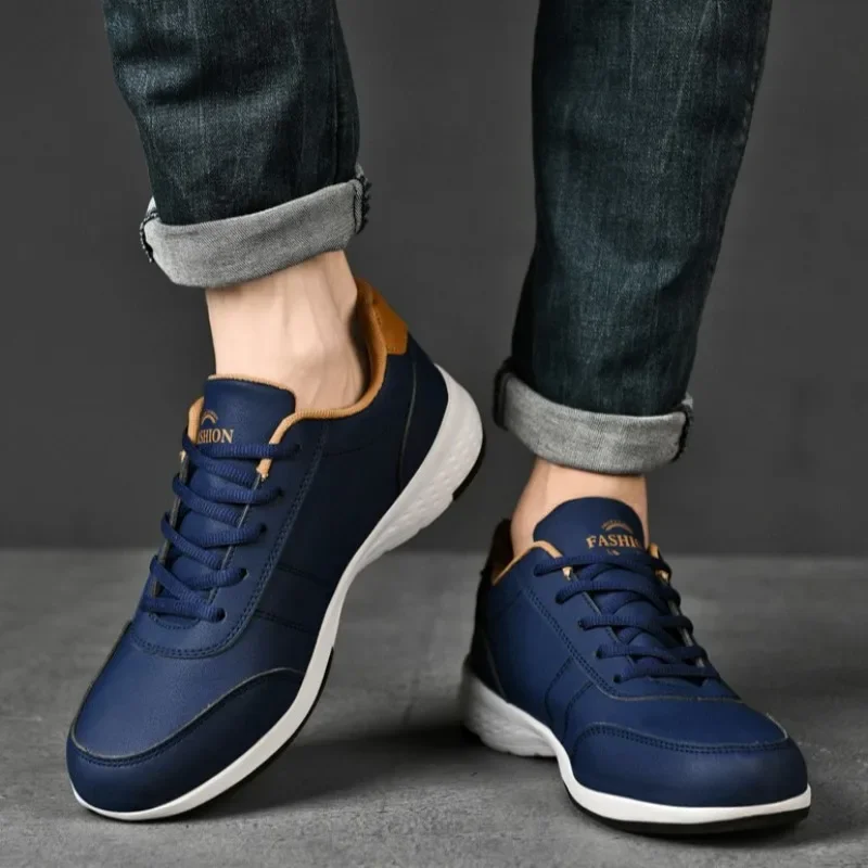 2026 Spring Trend Breathable Sports Shoes Comfortable Man Shoes soft sole Non-slip Flats Outdoor Versatile Casual Men's Sneakers