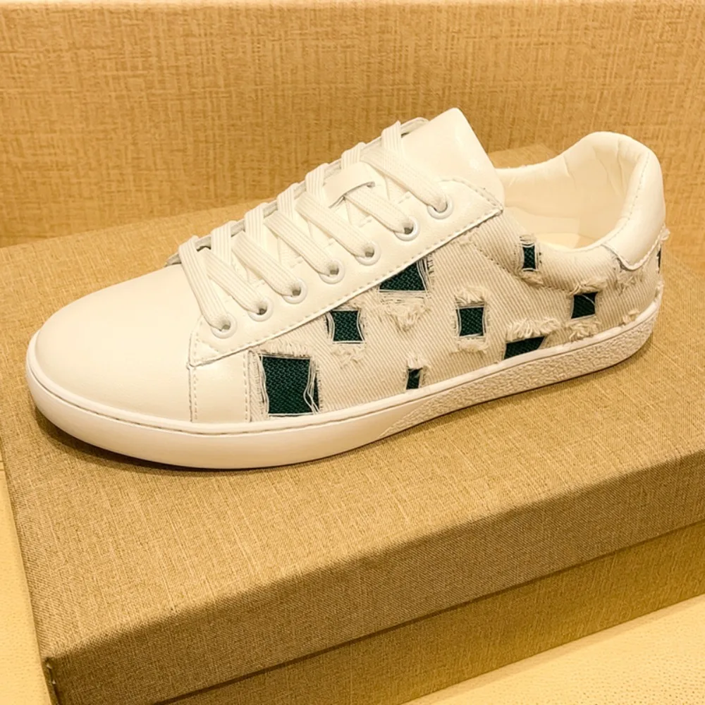 

2026 Leather casual board shoes