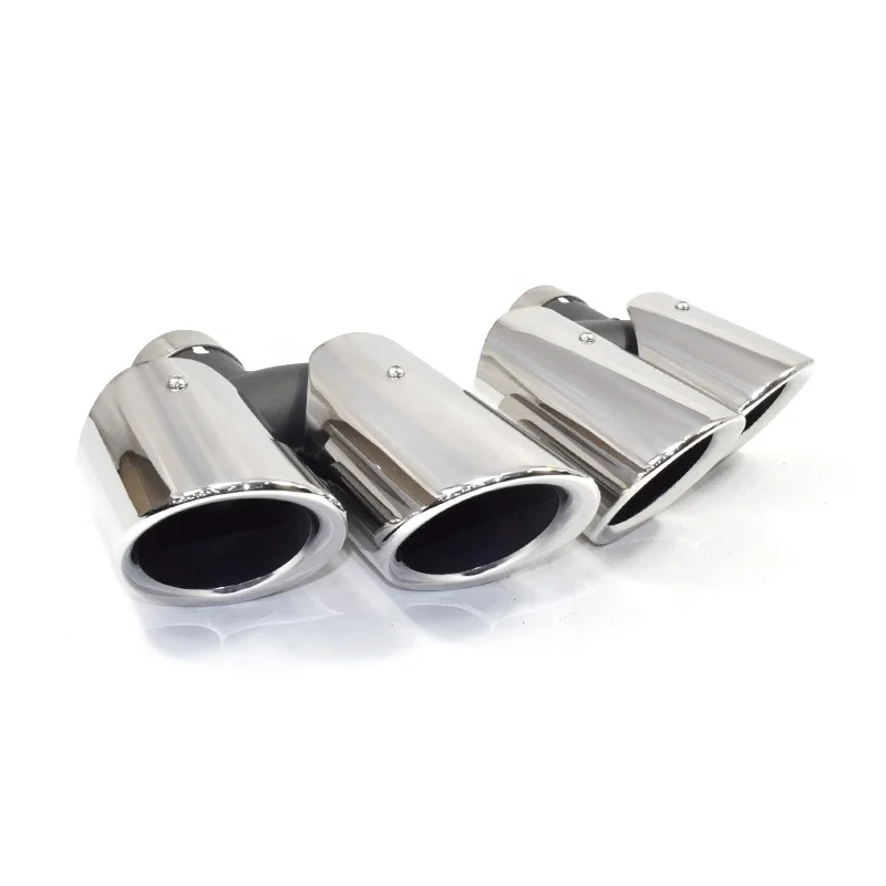 

SYPES 304 Stainless Steel Exhaust Pipe For Porsche Macan GTS 2014-2018 Muffler Tip Exhaust Tip Exhaust System Nozzle