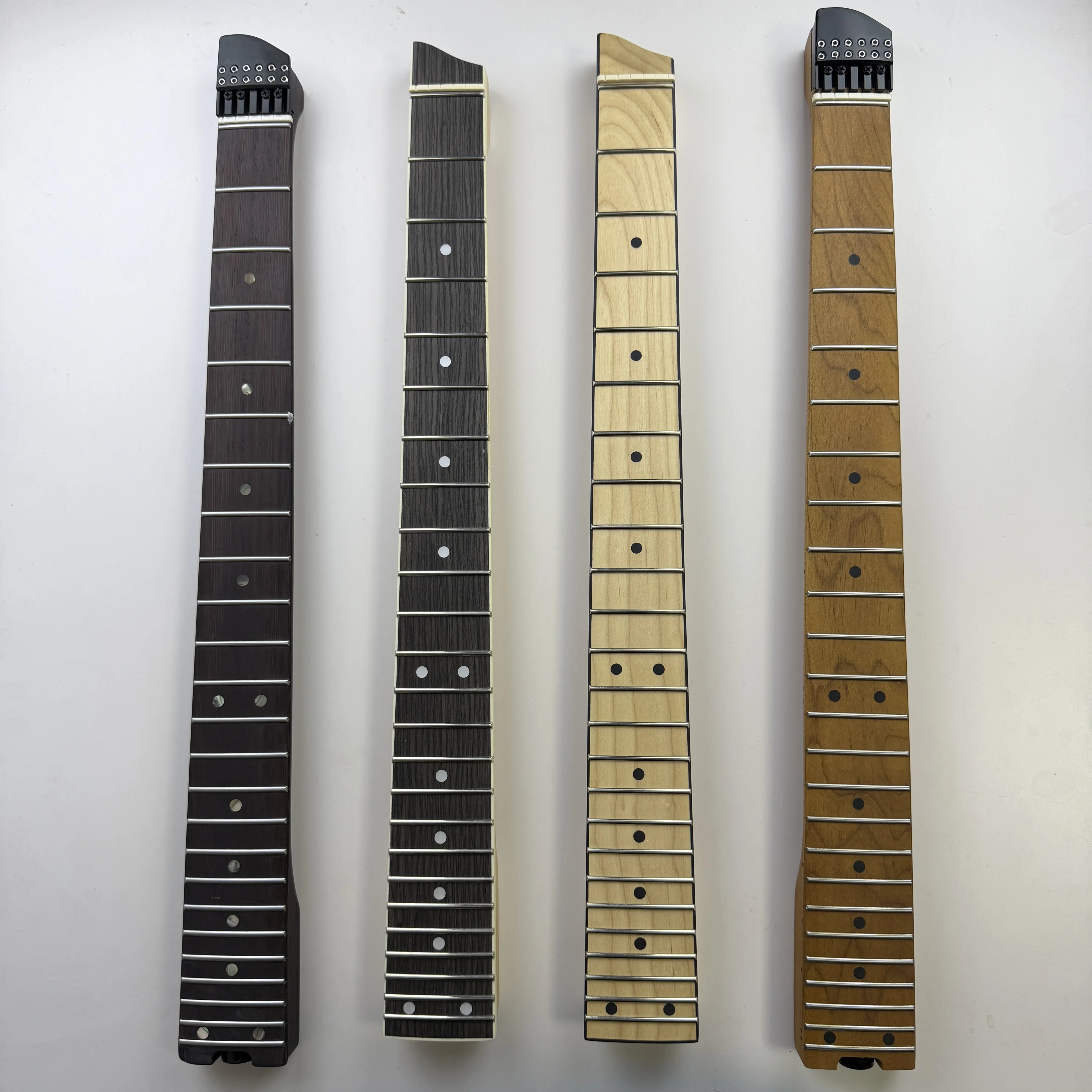 

Electric Guitar Replacement Neck Headless Neck Roasted Maple And Regular Maple Options for Custom Guitar Building