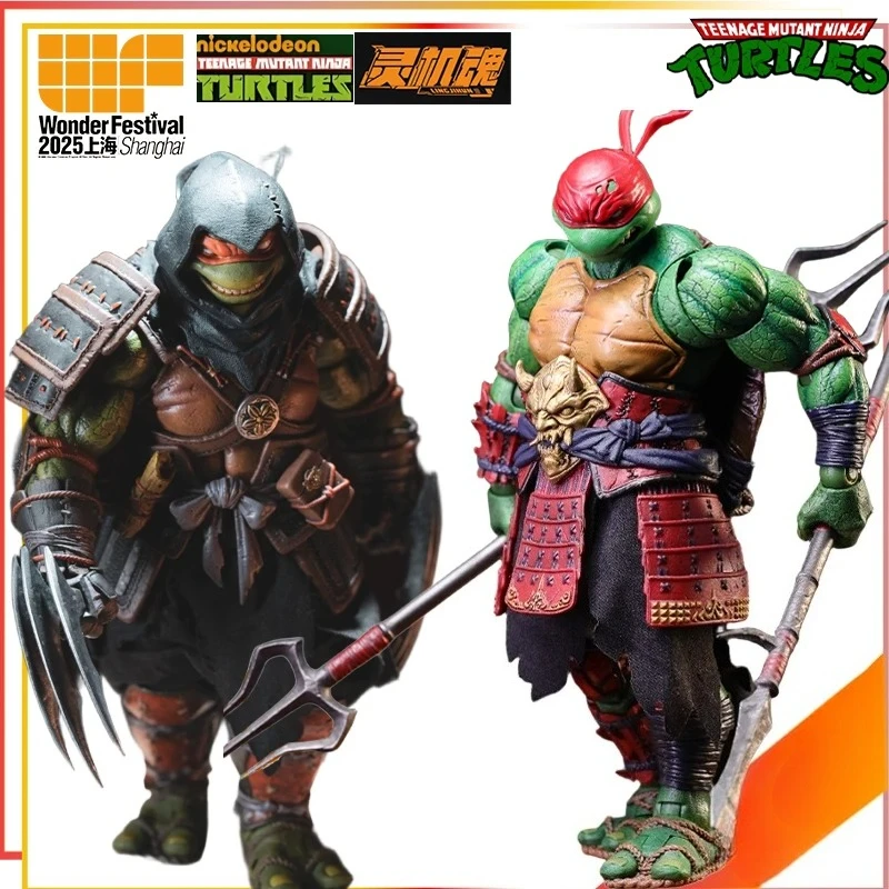 

Spot SaleLINGJISou Original2025 Teenage Mutant Ninja Turtles Series Character Model Toy Gift Collectionin Stock