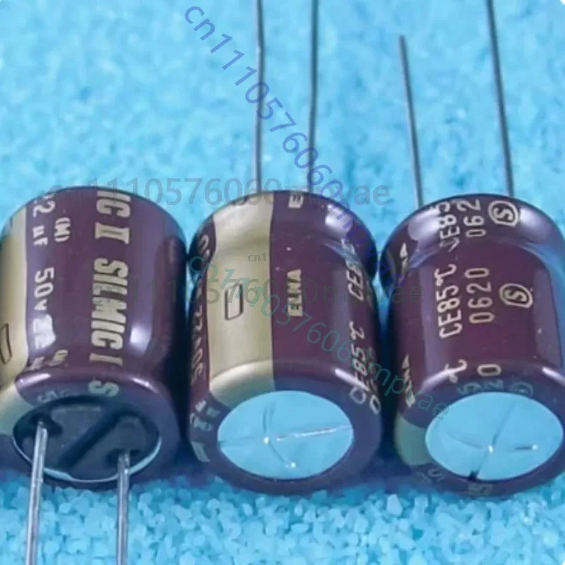 

Оригинальный японский электролитический конденсатор ELNA SILMIC II 22uF 50V для аудио, коричневый, 10x14мм