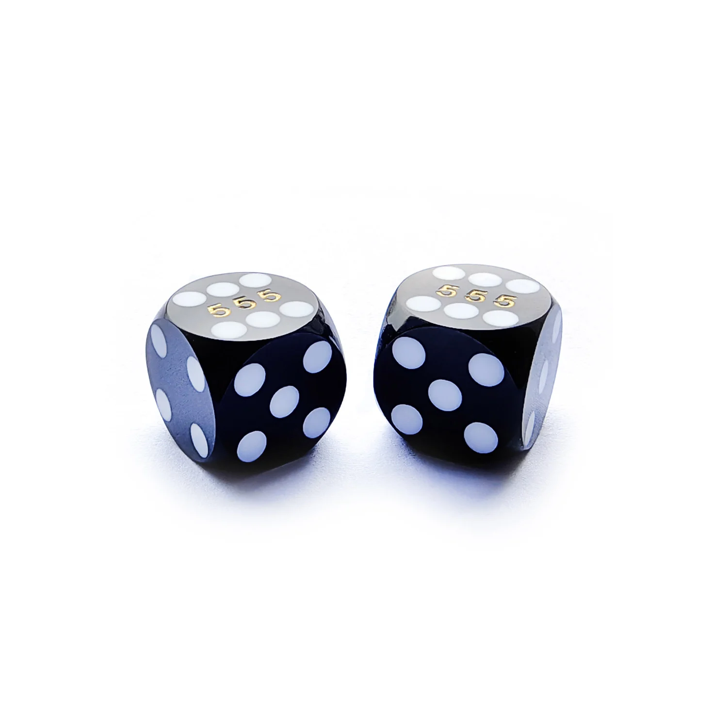 Bescon Dice Professional Small Precision Dice 12.7mm (1/2 inch)  with Random Serial Number, Mini Precision Cut Dice 12.7MM