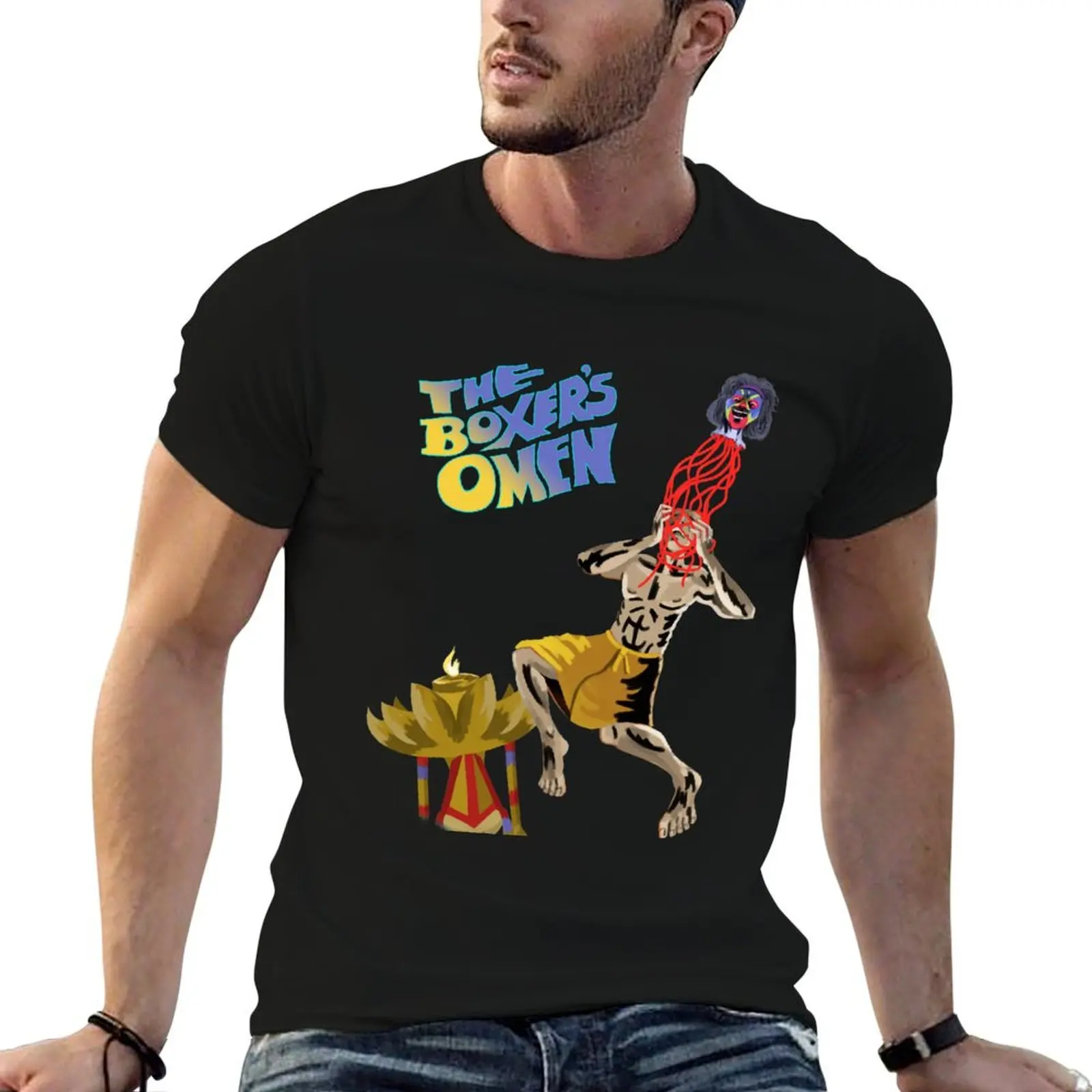 

Boxer's omen T-Shirt t shirt man designer man t shirt designer T-Shirt