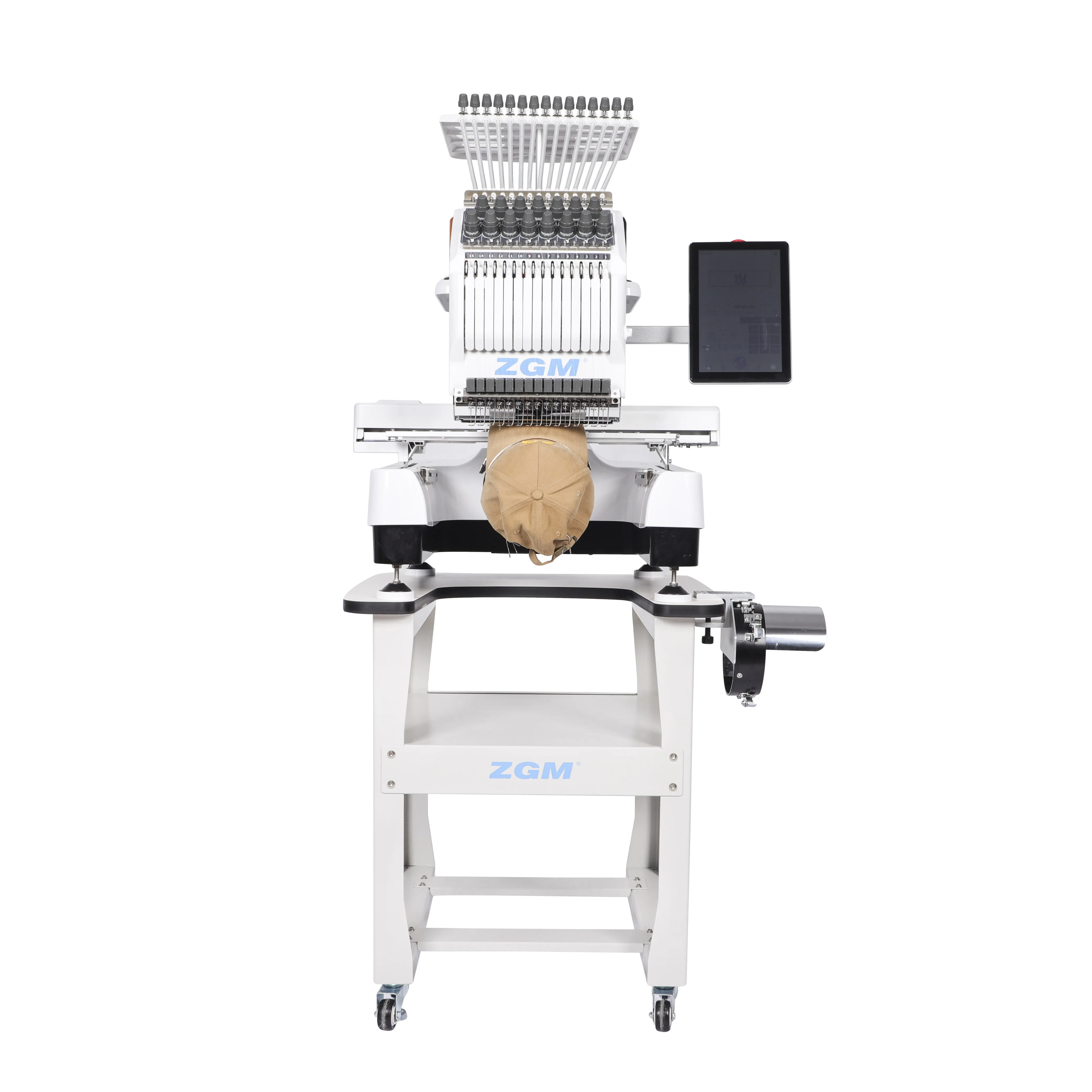 New Computerized 15-Needle Embroidery Machine With LCD Touchscreen, Loaded Free Embroidery Designs, Ideal For Home Custom Crafts