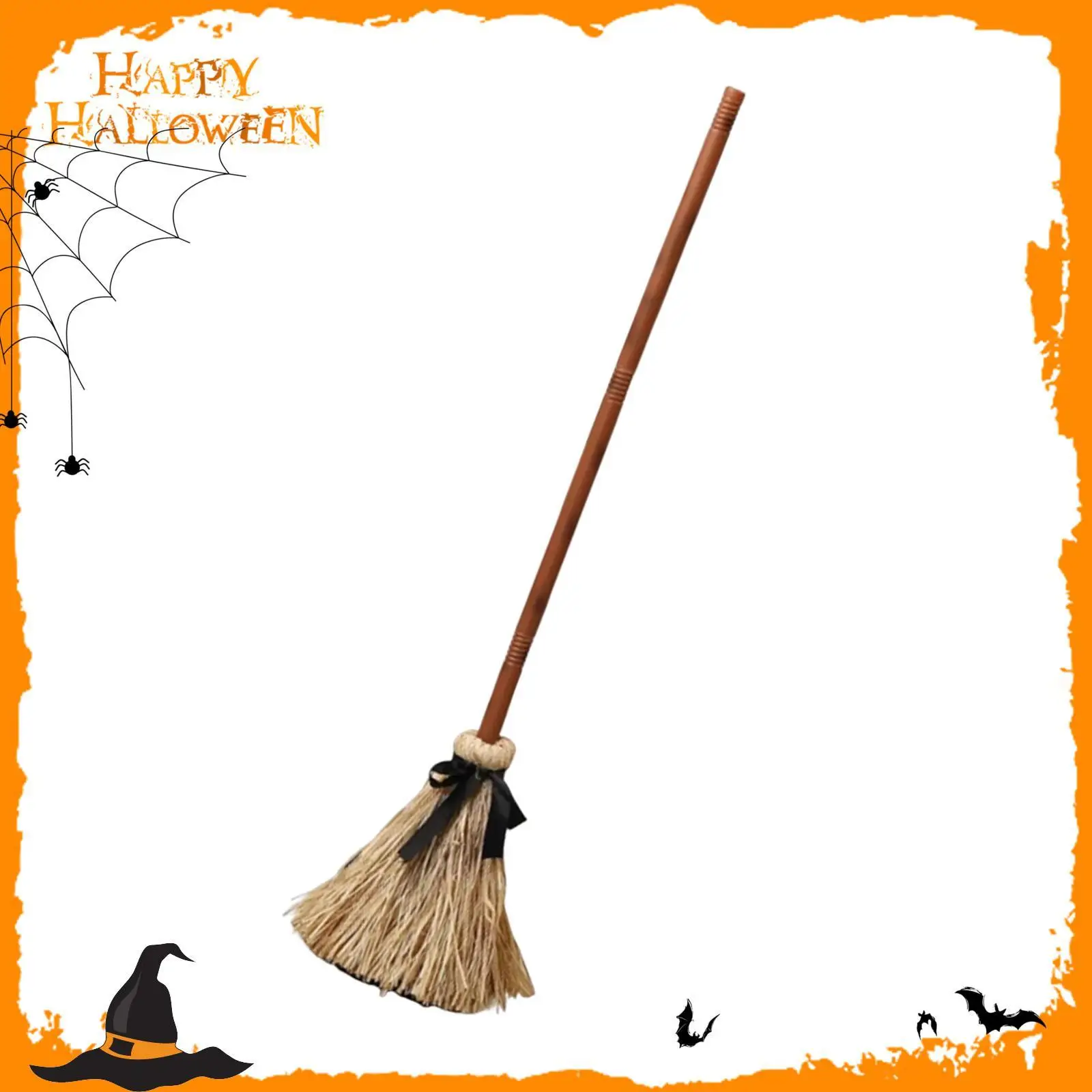 Halloween Witch Broom Animatronic Floating Broomstick Cosplay Prop for Carnivals Doorway Decoration view 6