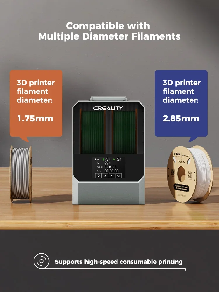 Creality Space Pi フィラメント ドライヤー プラス乾燥ボックス