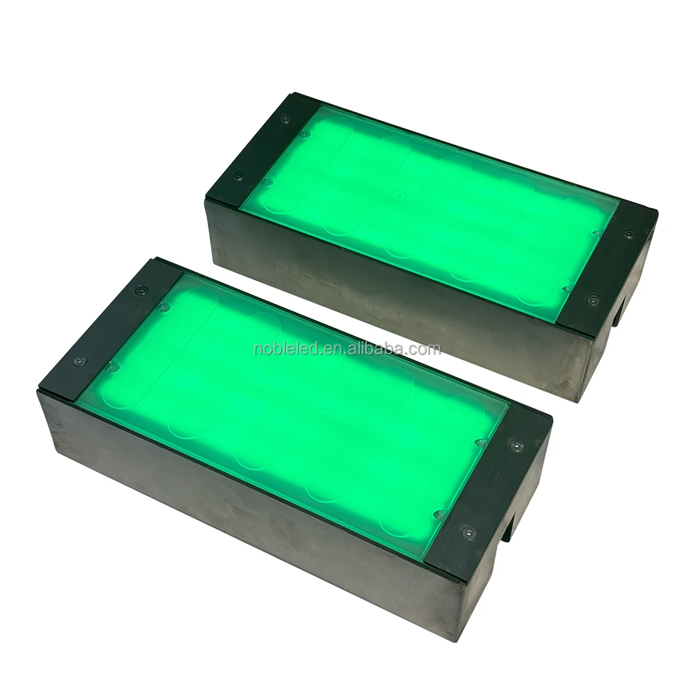 Led Brick Light Price Three-Color Lanes Use Two-Color Sidewalks.