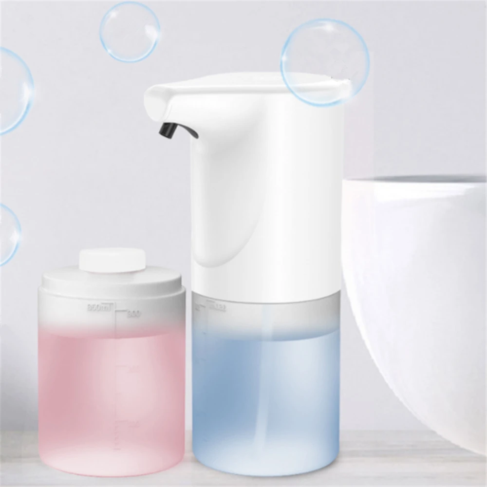 USB Charge Automatic Sensor Foam Soap Dispenser Smart Induction Liquid Soap Dispenser for Kitchen Bathroom Touchless Hand Washer
