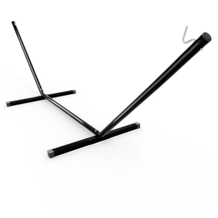 

12 FT Outdoor Hammock Stand Heavy Duty Steel, Portable 2 Person Hammock Frame with Hooks and Chains, 450 LBS Capacity Hammock H
