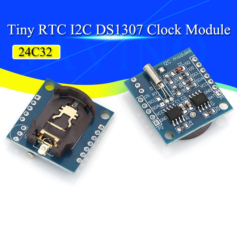 Новое-поступление-1-шт-часы-javino-at24c32-в-режиме-реального-времени-модуль-rtc-i2c-ds1307-для-avr-arm-pic-51-arm-promotion
