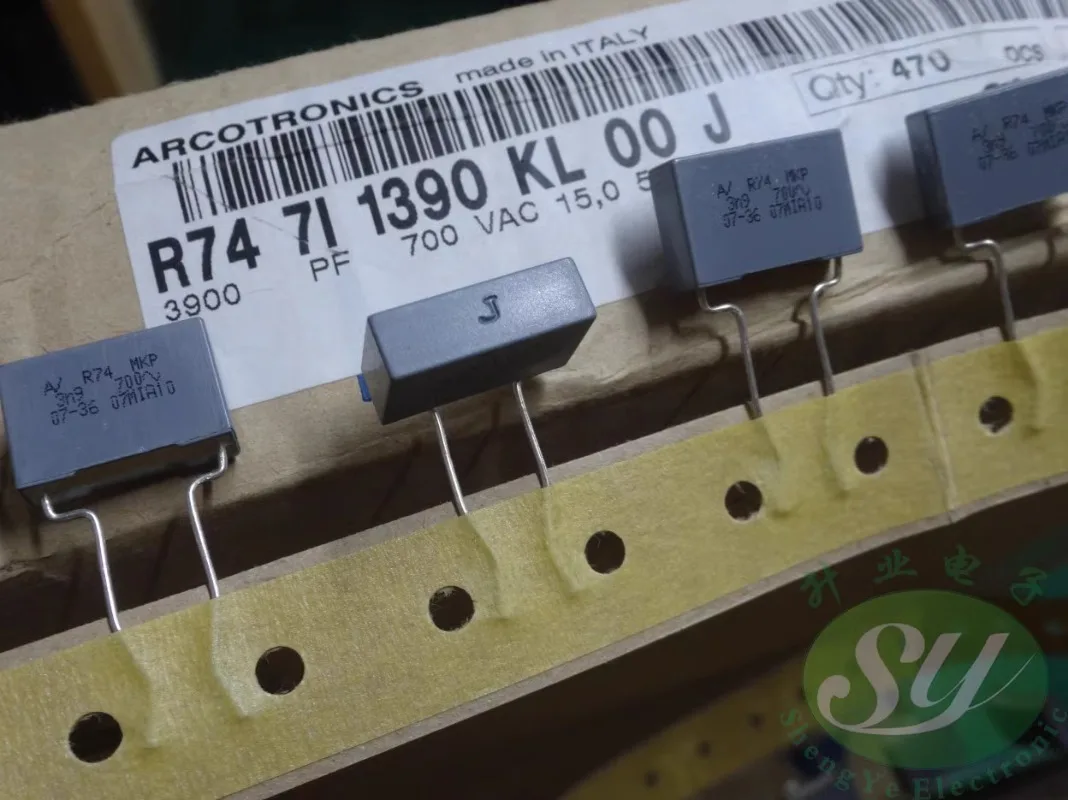 

10PCS AV R747I1390KL00J 0.0039uf/700VAC 3.9nf 3900pf 3n9 392 New 5% film capacitor