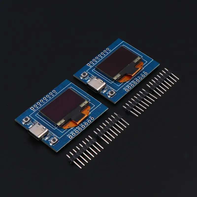 Carte de développement ESP32-C3, écran d'affichage OLED de 0.96/1.3 pouces, Module WiFi Bluetooth IoT, Module de microcontrôleur d'antenne en céramique