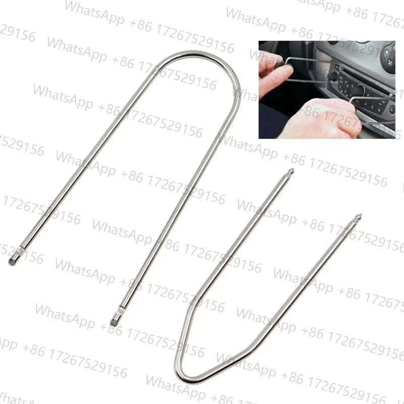 Car Stereo Radio Removal Tools Release Keys CD Radio Removal Pins Easy To Use For Fiat 500 Punto Panda Croma Disassembly Tool