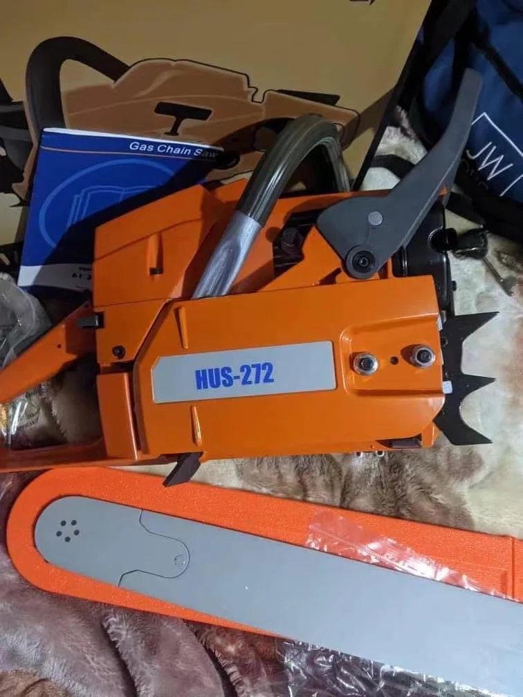 Custom Hot Sale Professional Hus272 Chain Saw 72cc Petrol Chainsaw Wood Chainsaw For Sale