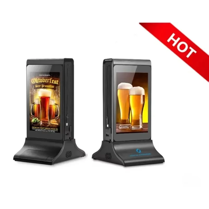 2026 2020 New Innovative Electronics Products Usb Wireless Charger Table Menu Restaurant Power Bank