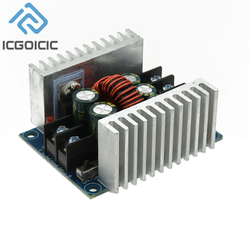 300W 20A DC-DC Buck Converter Step Down Module Constant Current LED Driver Power Step Down Voltage Module Electrolytic Capacitor