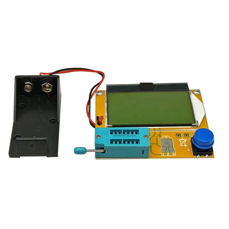 LCR-T4 Graphical Transistor Tester ESR Meter for Resistor Inductor Capacitor SCR Component Testing