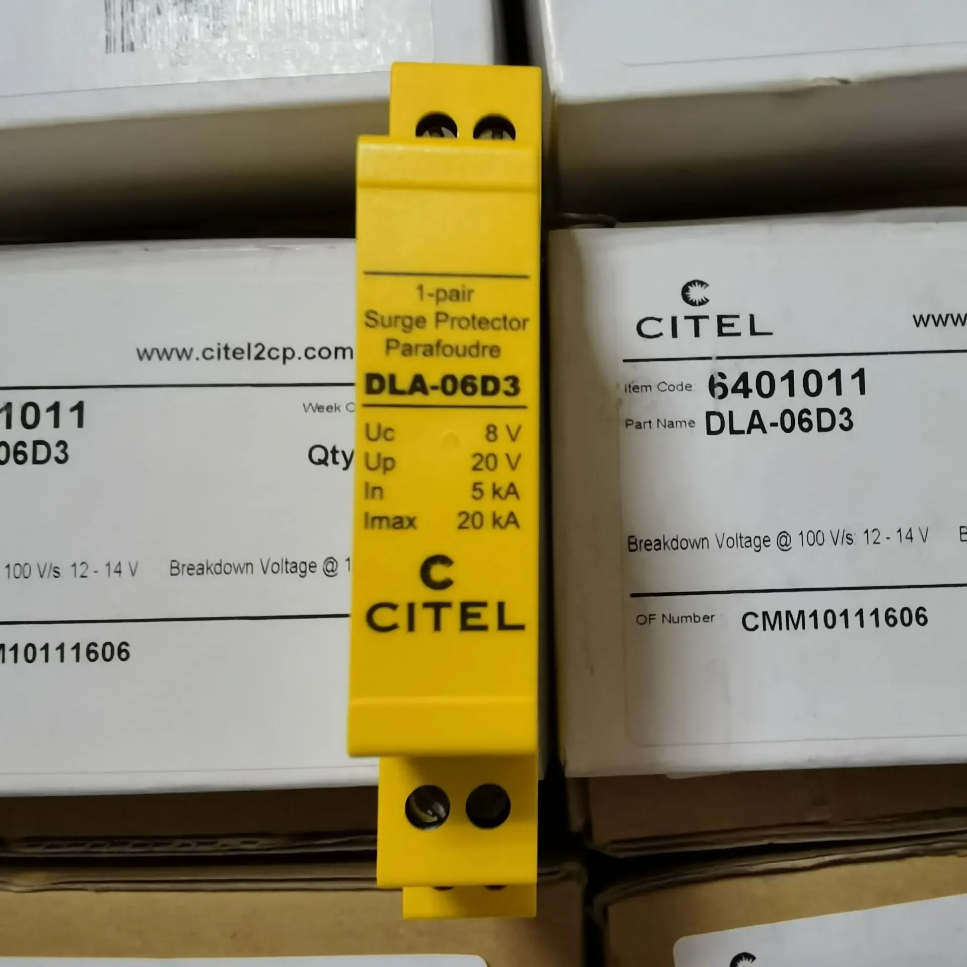 French CITEL Bus 48V Lightning Protector DLA-48D3 Signal RS485 Surge Protector Genuine Promotion