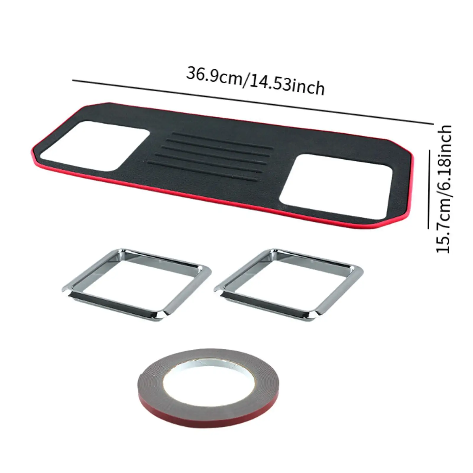 車用カップホルダーコースター、取り付け簡単、カーアクセサリー、ティーカップパッドプロテクター交換用、実用的でモダンな滑り止めパッド（タンク用）