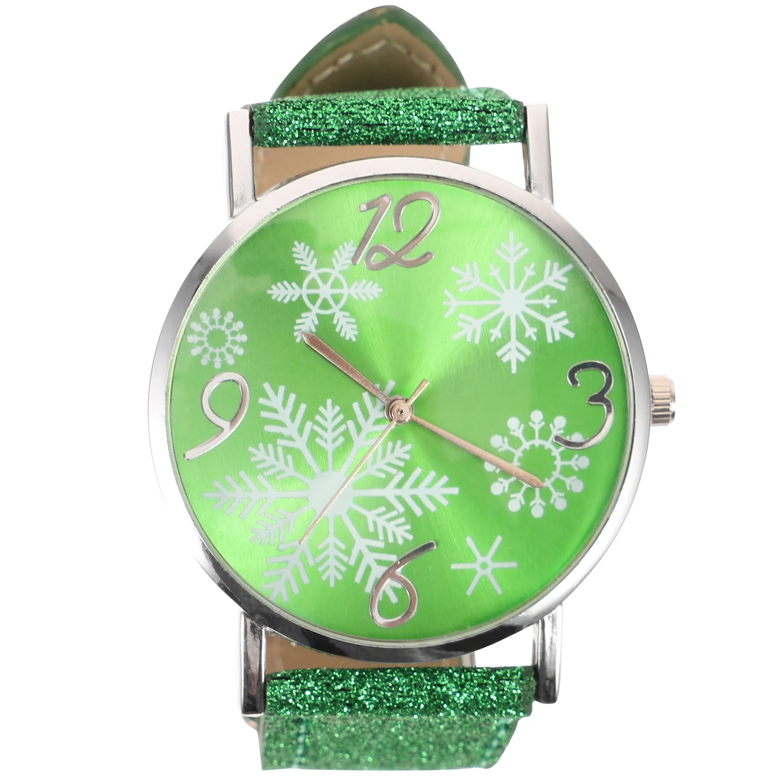 Zegarek na rękę świąteczny, prezent na Boże Narodzenie, zegarek damski, modny, kwarcowy, ozdobny, trwały, metalowy, atrakcyjne wzory, zegarek na prezent świąteczny.