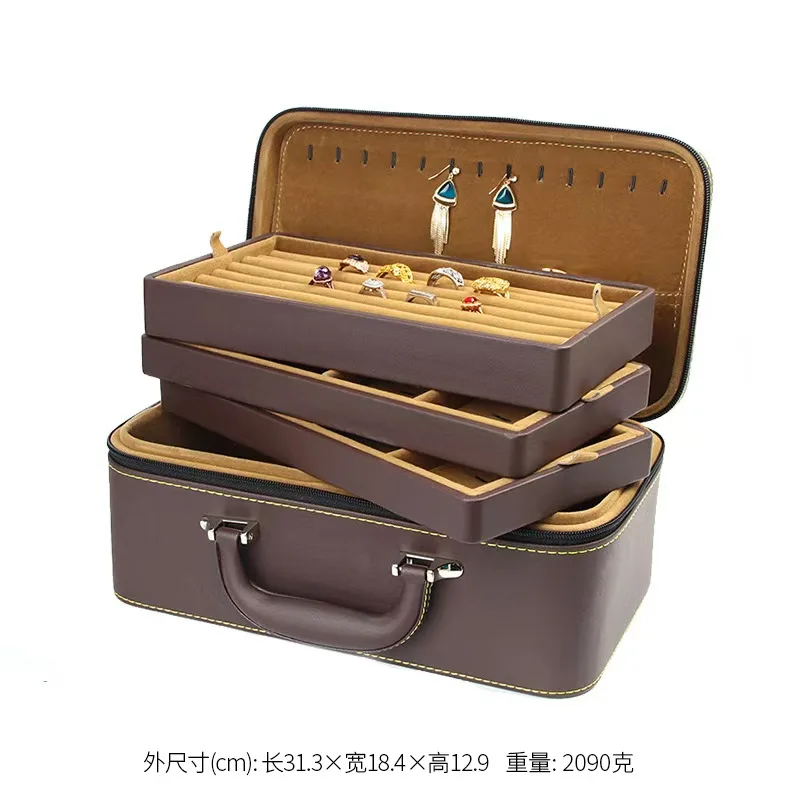 Jewelry Box New Storage Box Storage Carrying Case Worker