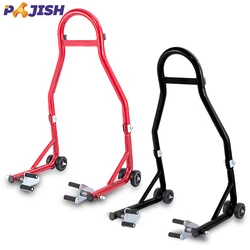 Cycle Bike Front Wheel Stand Lift Paddock Universal Motorcycle Muti-function Repairing Tools Folding Metal Lifting Support