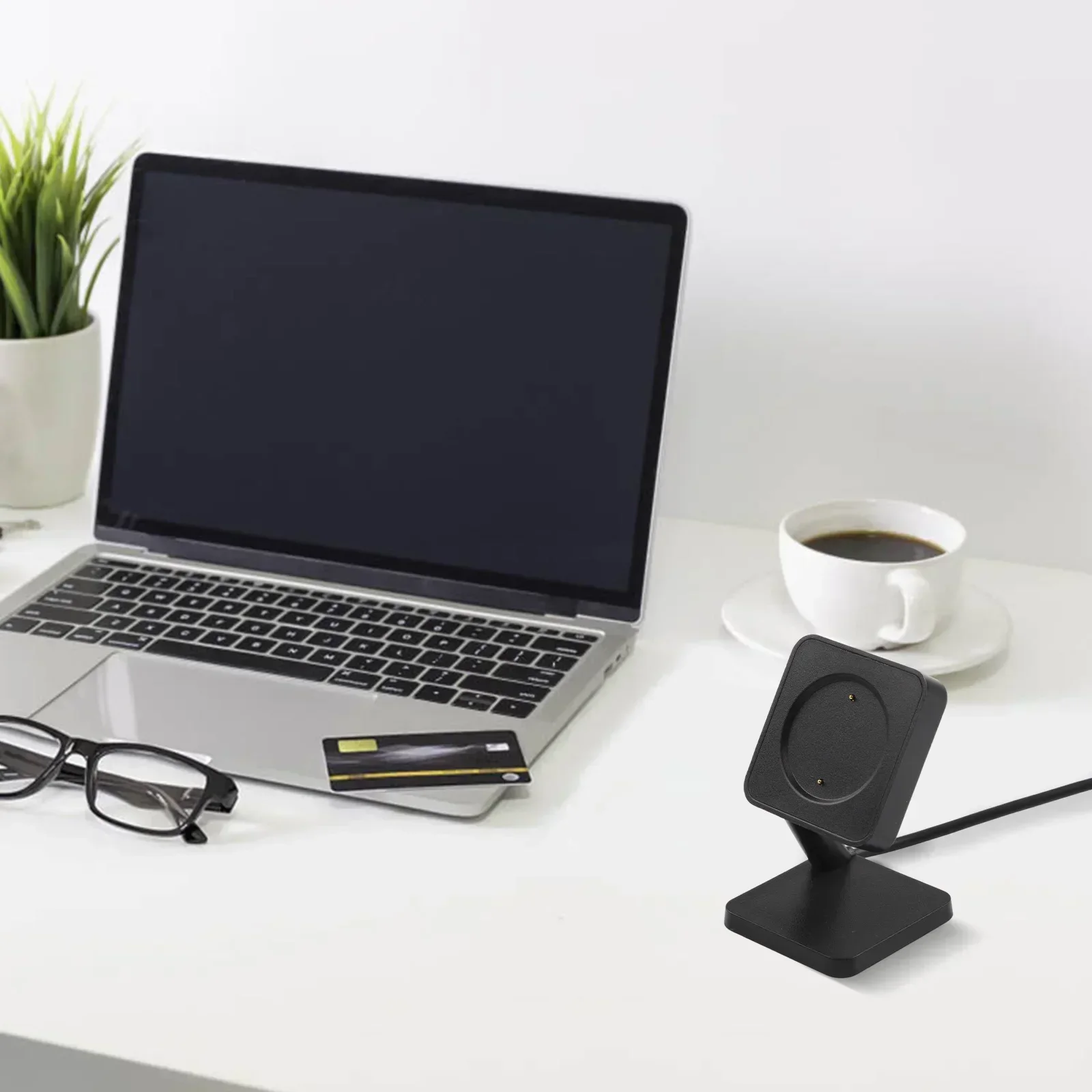 

Desktop Stand Power Charger USB Charging Cable Dock Station Holder For Amazfit Bip6 Watch Replacement Charger Stand Accessories