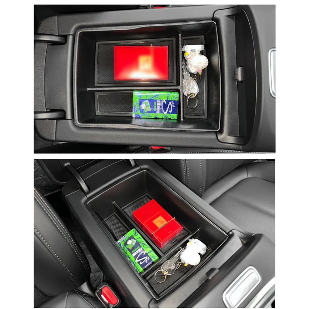 for Hyundai Santa Fe TM 2019~2023 2020 2021 Car Central Armrest Storage Box Center Console Sundries Packing Organizer Accessorie