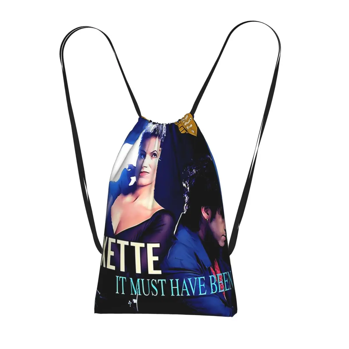 

Music Roxette Band The Comingson World Tour Poly Co Backpacks Multi-function Drawstring Bundle Pocket Storage Bag Book Bags