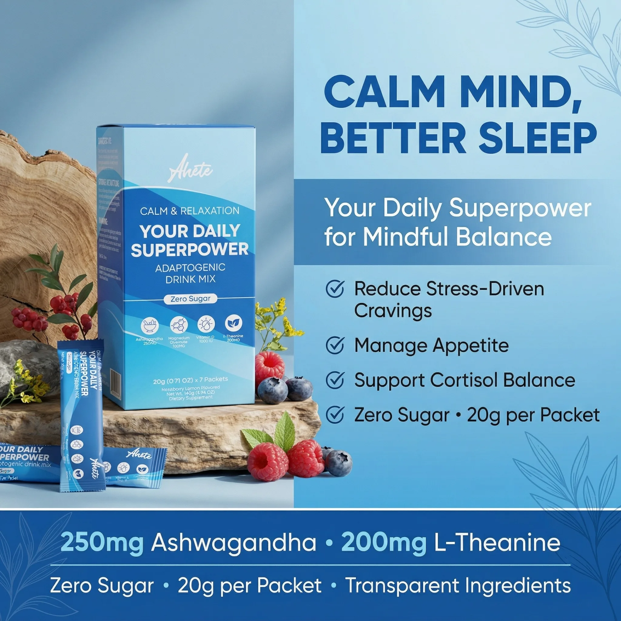 Ahete Stops Stress …