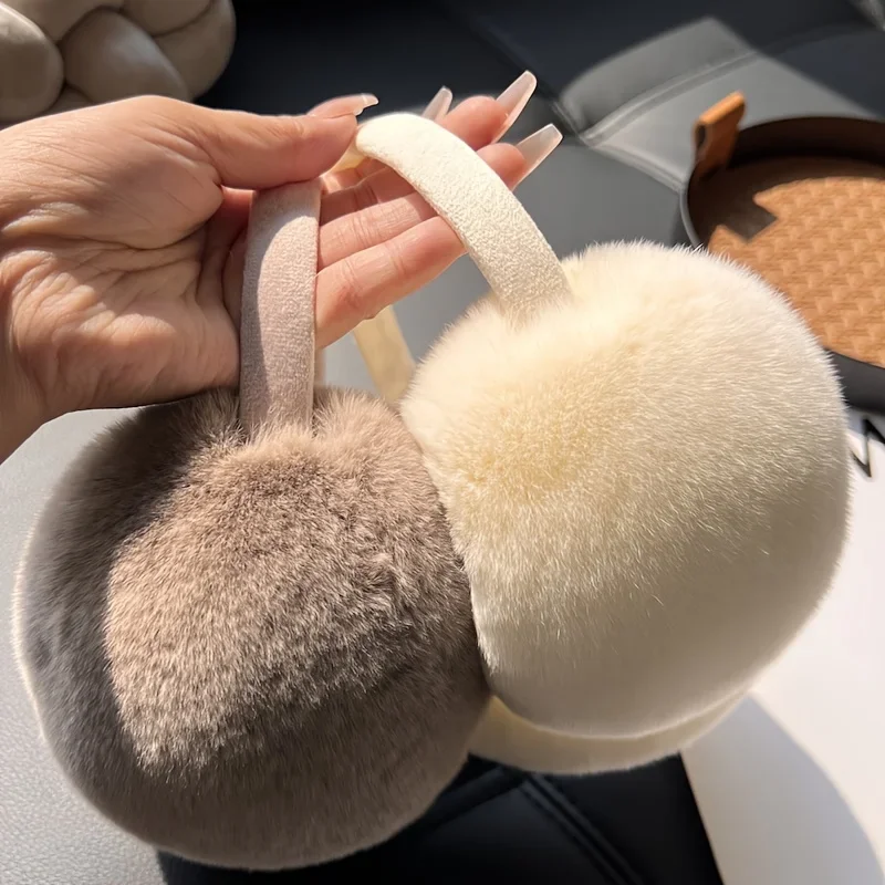 屋外用暖かい豪華なイヤーマフ/理想的なクリスマスプレゼント/サイクリング用イヤーマフ/凍結防止イヤーキャップ/冬用イヤープロテクター/折りたたみ式イヤーマフ