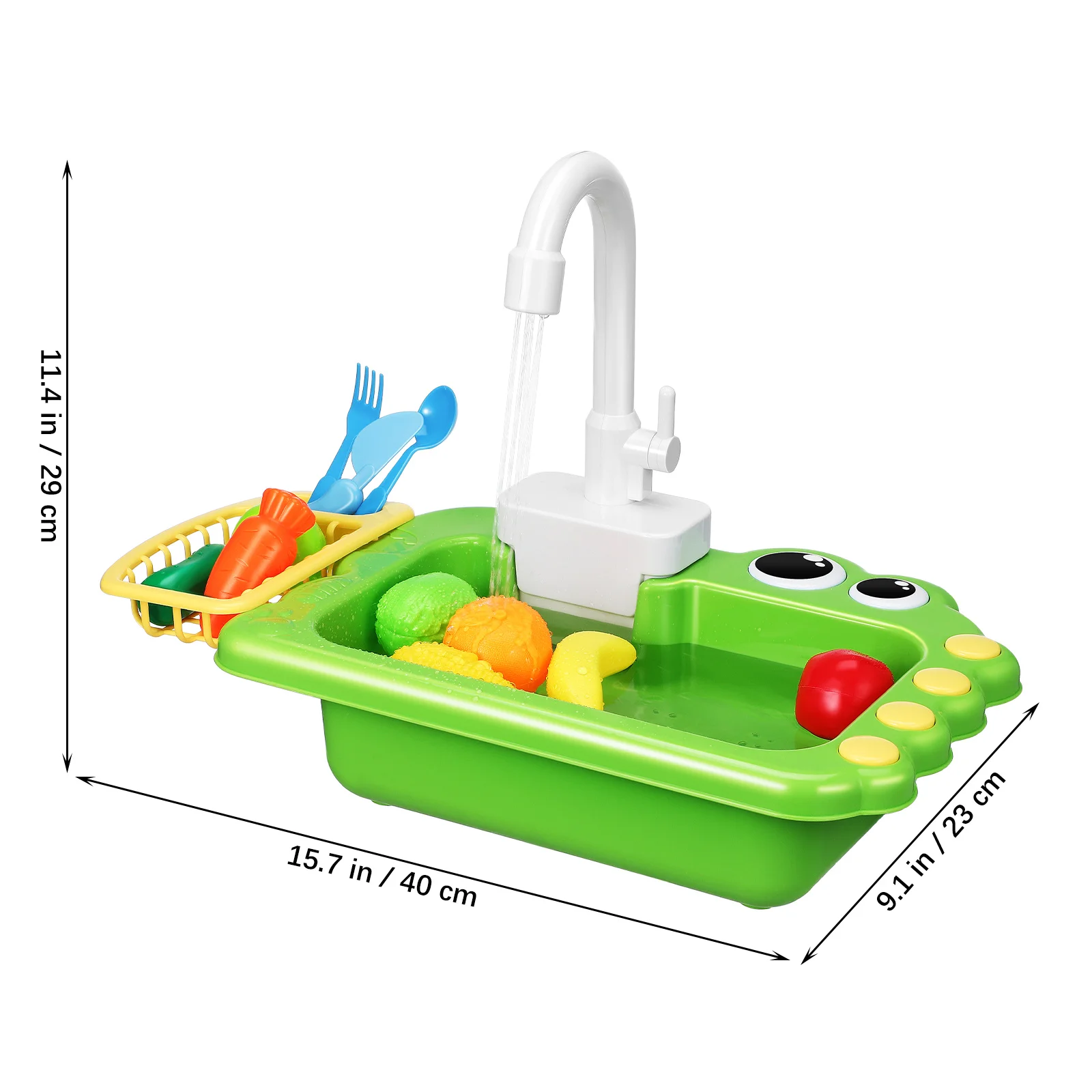 Máquina de lavar louça crianças brincar pia criança com brinquedo de água corrente para brinquedos cozinha