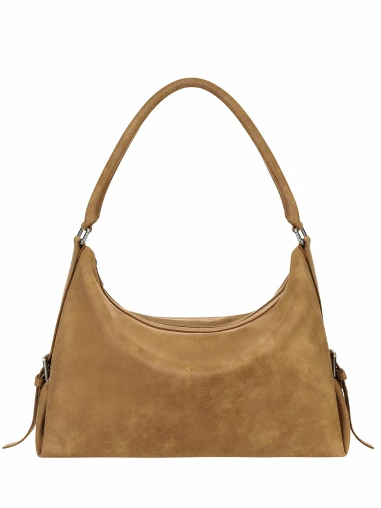 Retro Rong Damestas Grote Capaci Onderarm Tote Oudertas Hoge Kwaliteit Herfst Winter Faion Enkele Oulder Handtas